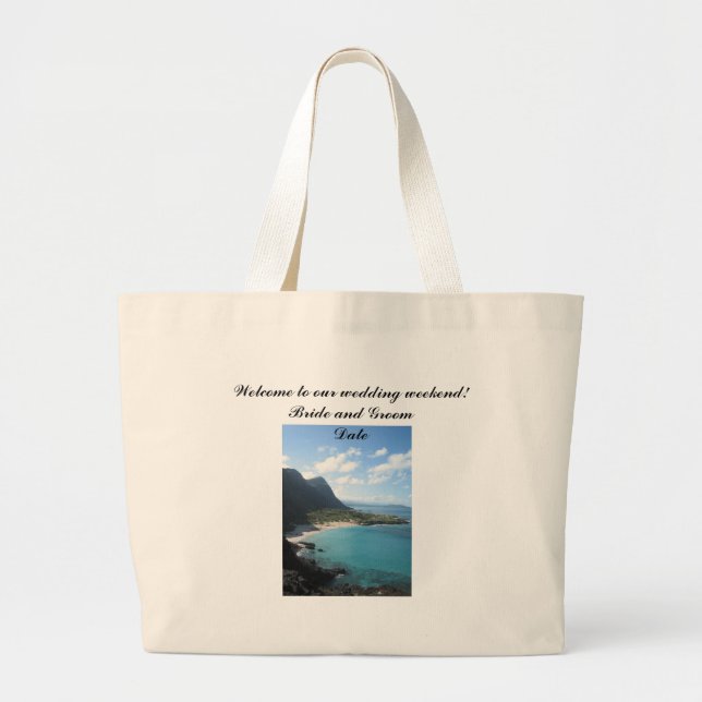 Wedding Bride and Groom Tote (Front)