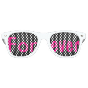 Wedding, Bride, Bachelorette, Forever, Favors 80's Retro Sunglasses