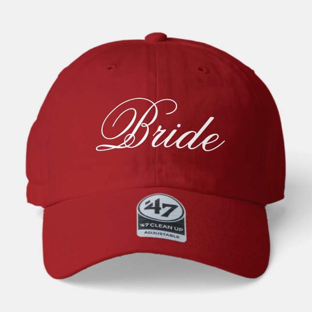 Wedding Bride Casual Stylish  47 Brand Hat (Front)