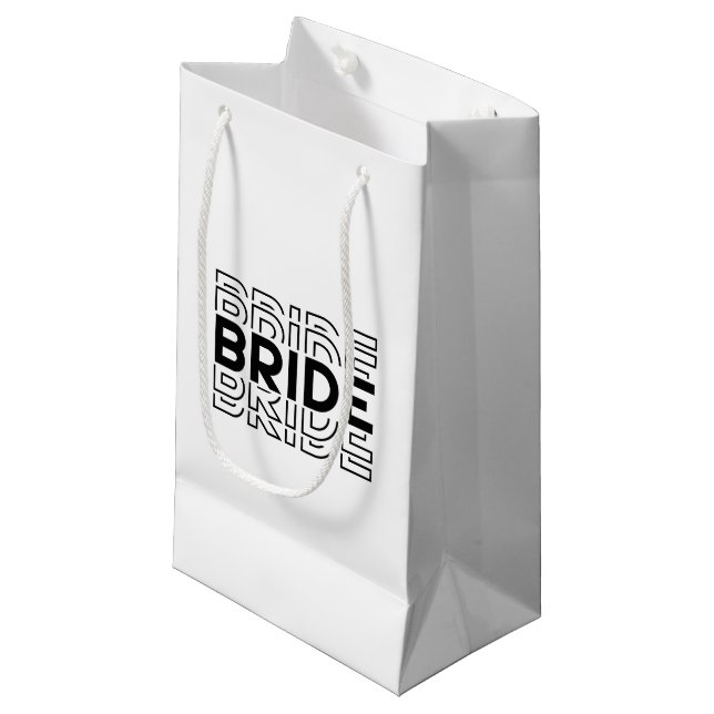 Wedding Bride Gift Bag (Front Angled)