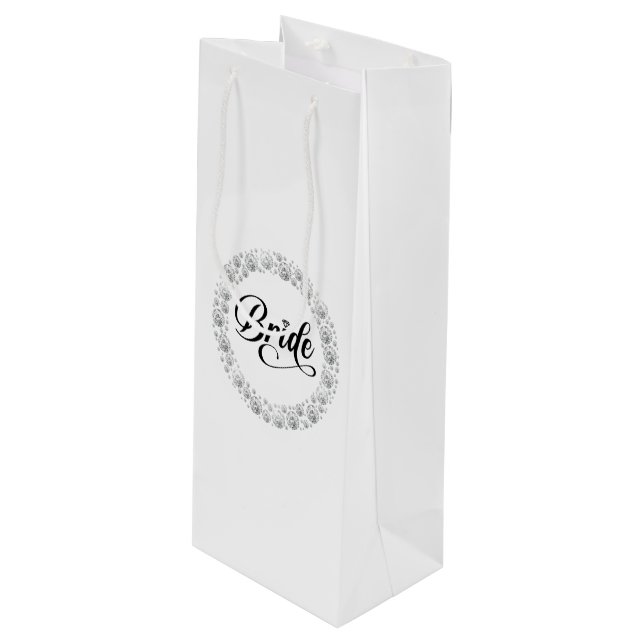 Wedding Bride Gift Bag (Front Angled)