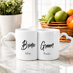 Wedding Bride Groom Newlyweds Lovers' mug