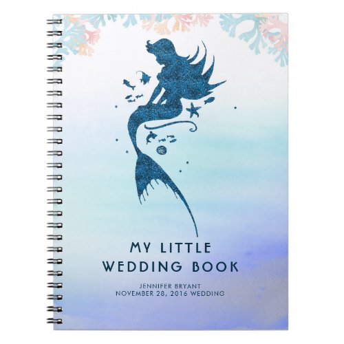 Wedding Bride Mermaid Under the Sea Notebook