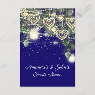 Wedding Bride Rustic Wood Gold Royal Blue Invitation