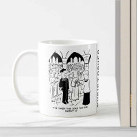 Wedding - Bridegroom Practical Joke Cartoon Coffee Mug