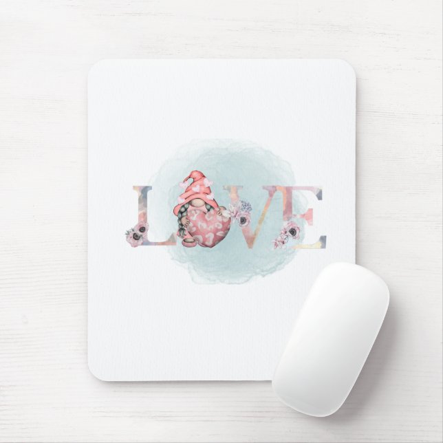 Wedding Bridesmaid Entourage Gift Mouse Pad (With Mouse)