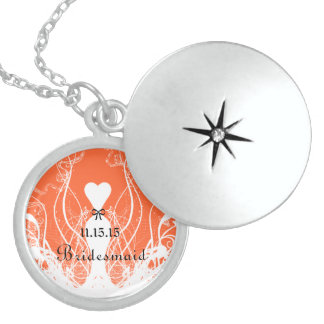 Wedding Bridesmaid Keepsake Thank You Necklace