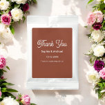Wedding Brown Terracotta Thank You Margarita Drink Mix<br><div class="desc">Wedding Terracotta Drink Mix Party favors . Please check out our store collection below for matching items.</div>