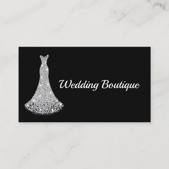 Wedding Business Business Card (Front)