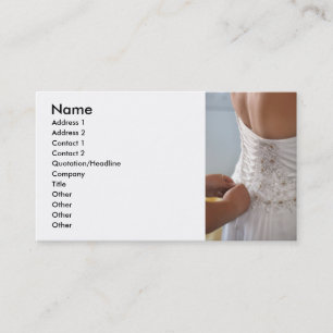 Wedding Business Card