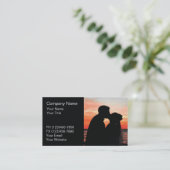 Wedding Business Card (Standing Front)