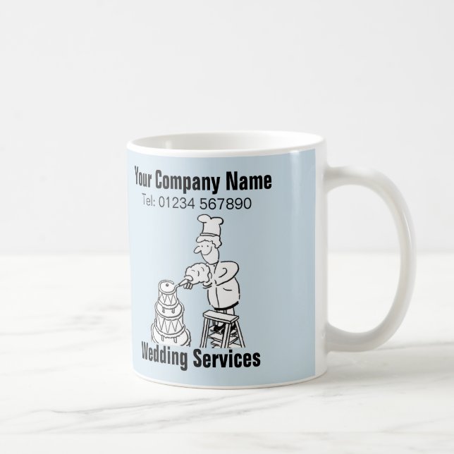Wedding Business Cartoon Mug (Right)