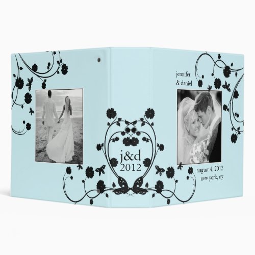 Wedding Butterflies Photo Album Binder