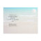 Wedding by the Sea Marriage Announcement Postcard