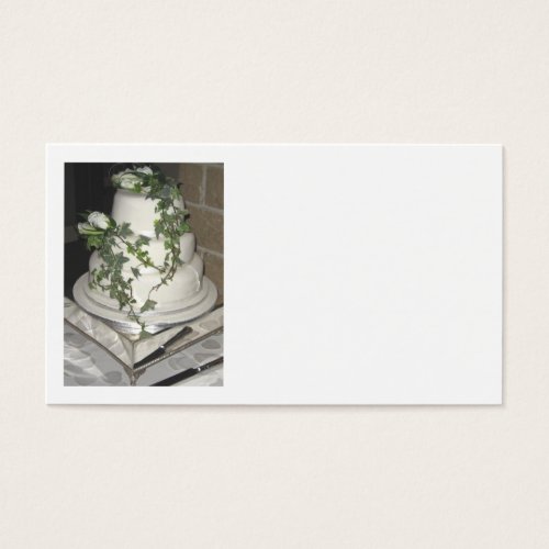 Wedding Cake Business Cards