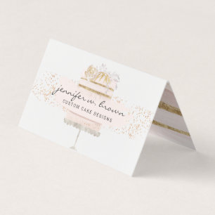 Wedding Cake Baker Business Card