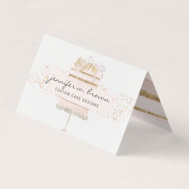 Wedding Cake Baker Business Card