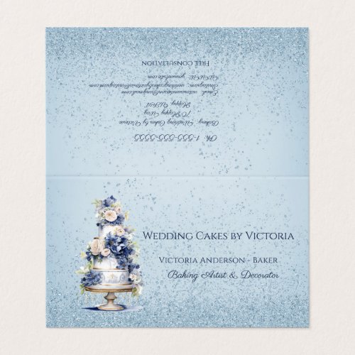 Wedding Cake Baker &amp; Decorator Business Card