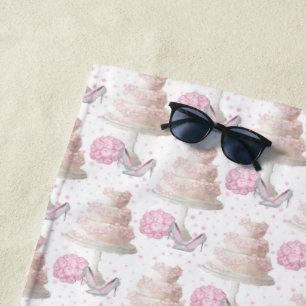 Wedding Cake Beach Towel