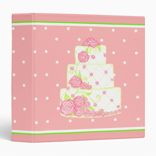 Wedding Cake Binder (Front/Spine)