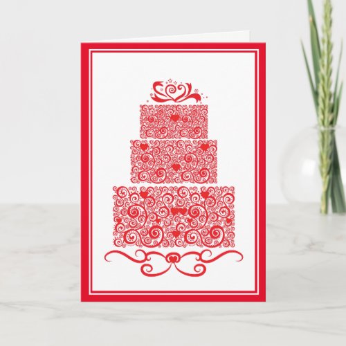 Wedding Cake Card