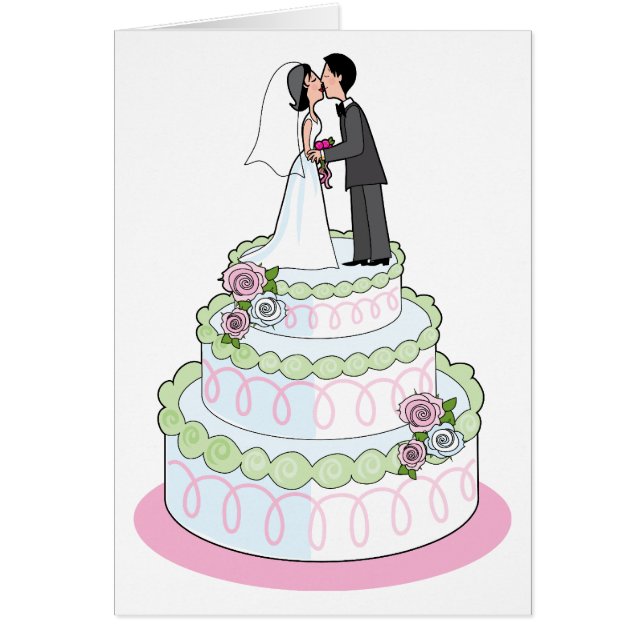 Wedding Cake Cards (Front)