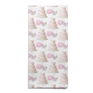 Wedding Cake Cloth Napkins