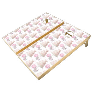 Wedding Cake Cornhole Set