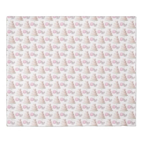 Wedding Cake Duvet Cover
