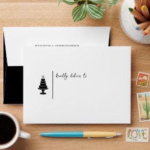 Wedding Cake Envelope