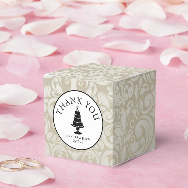 Wedding Cake Favor Boxes (Wedding)