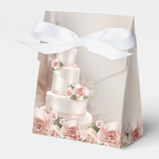 Wedding Cake Favor Boxes