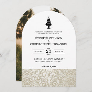 Wedding Cake Invitation
