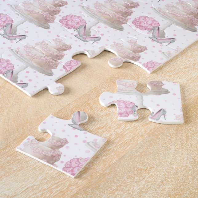 Wedding Cake Jigsaw Puzzle (Side)