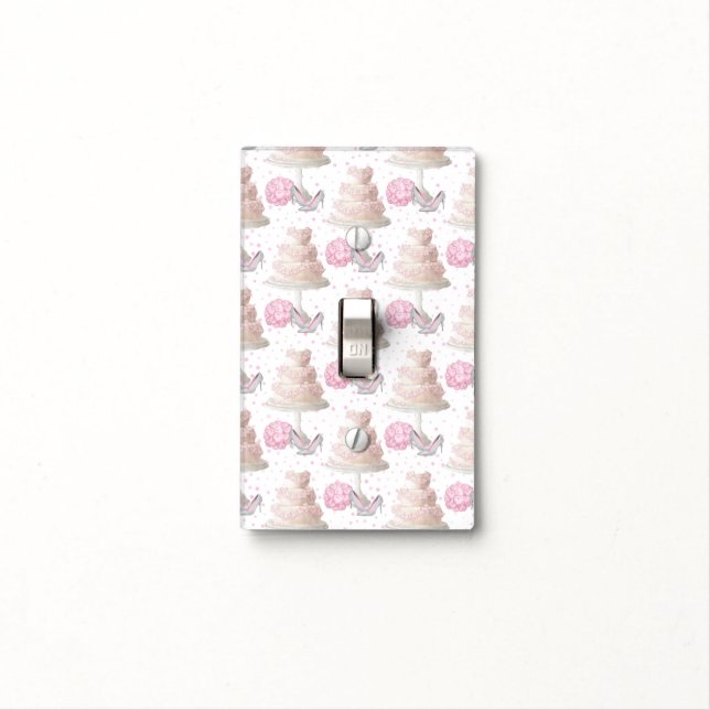 Wedding Cake Light Plate (In Situ)