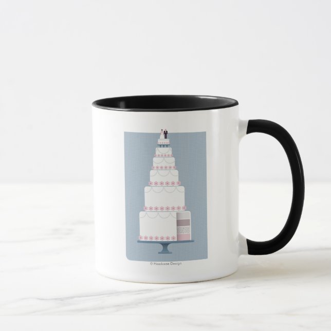 Wedding Cake Mug (Right)