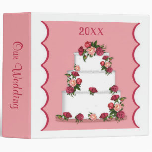 Wedding Cake Photo Album Binder