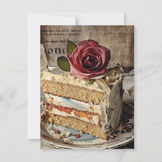 Wedding Cake Postcard