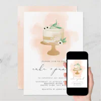 Cake and Punch Wedding Reception in Colorado • Real Weddings