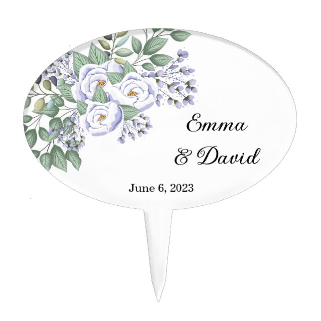 Wedding Cake Topper (Front)