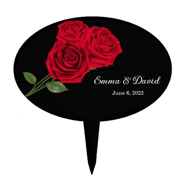 Wedding Cake Topper (Front)