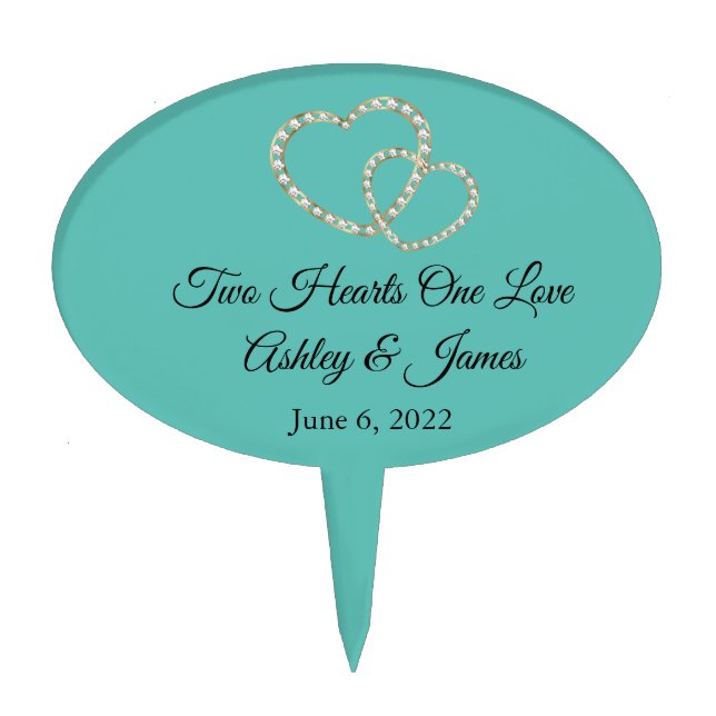 Wedding Cake Topper (Front)