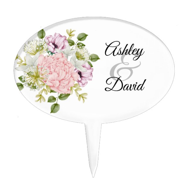 Wedding Cake Topper (Front)