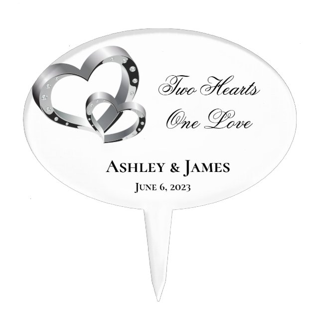 Wedding Cake Topper (Front)