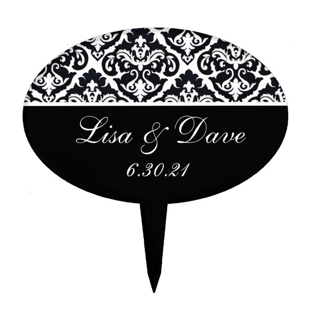 Wedding Cake Topper (Front)