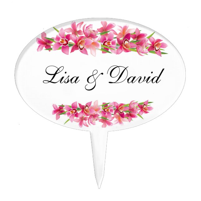 Wedding Cake Topper (Front)