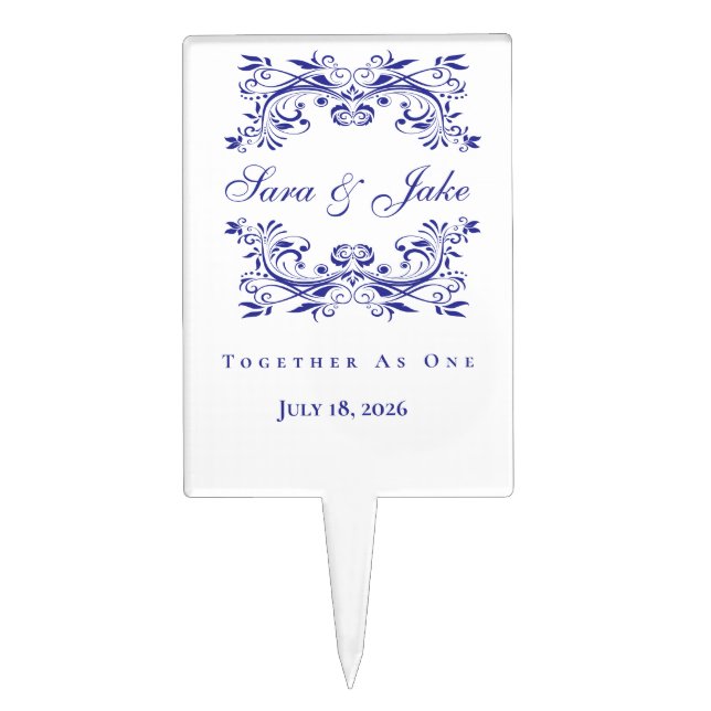 Wedding Cake Topper (Front)