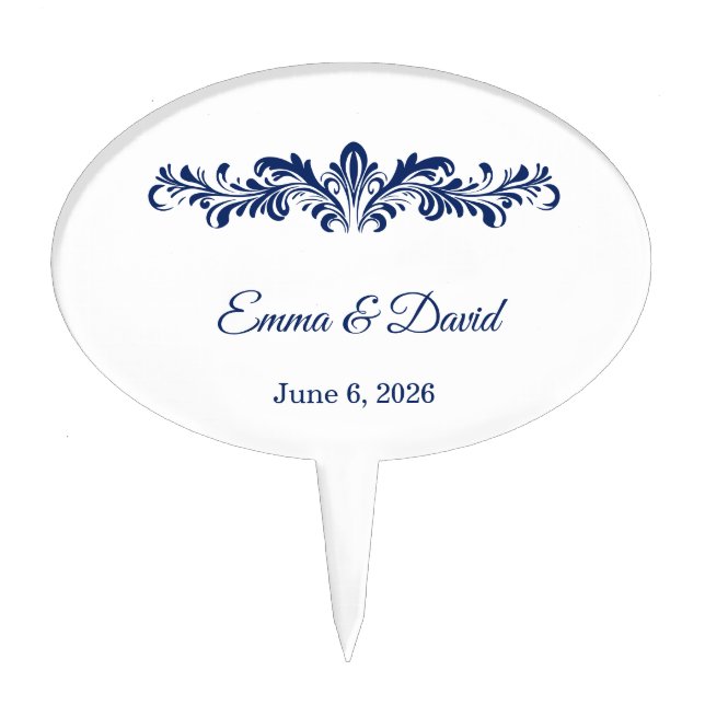 Wedding Cake Topper (Front)
