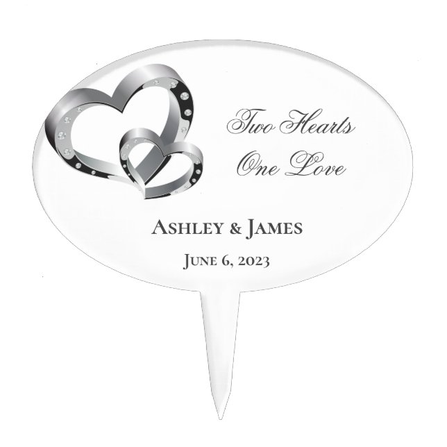 Wedding Cake Topper (Front)