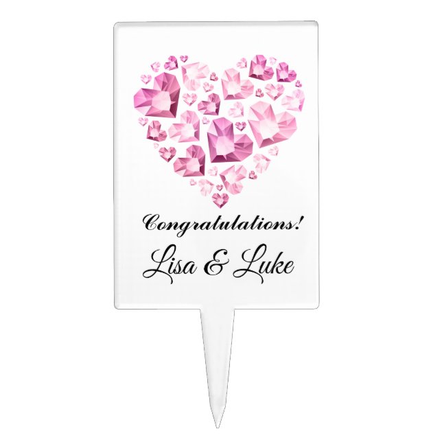 Wedding Cake Topper (Front)